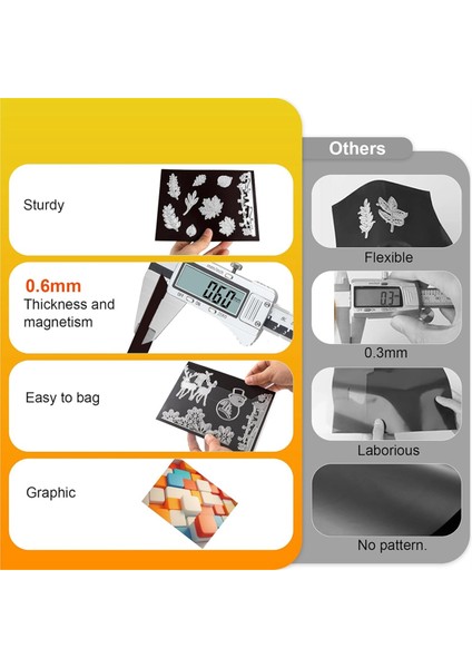 80 Manyetik Tahta, Dıy Kalıp Kesim Için Temel Kalıp Kesim Saklama Seti (Yurt Dışından) indirimleri