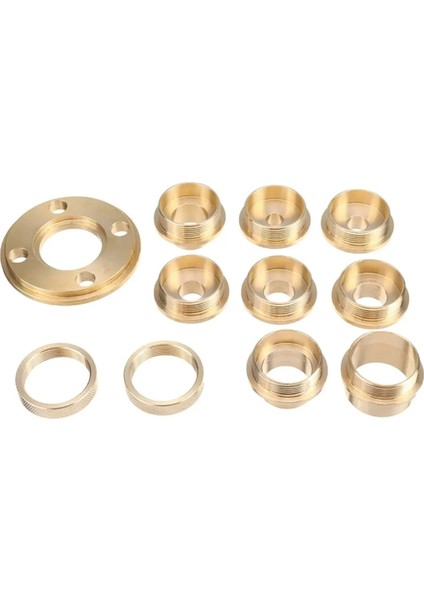 11 Adet Ağaç Işleme Freze Burç Kılavuzu 10-30MM Bakır Premium Freze (Yurt Dışından) fiyatları