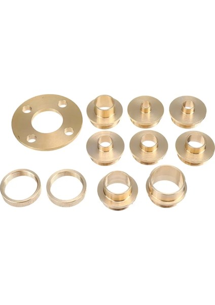 11 Adet Ağaç Işleme Freze Burç Kılavuzu 10-30MM Bakır Premium Freze (Yurt Dışından) fırsatları