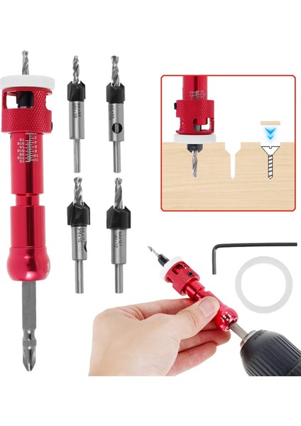 Ahşap Işleme Karşı Delme Matkabı Adım Matkabı A (Yurt Dışından) fırsatları