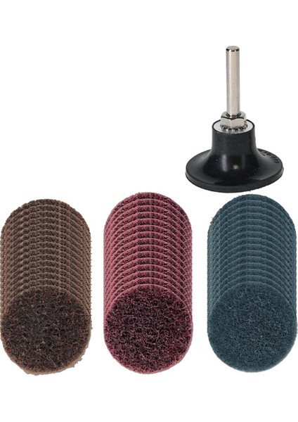 46 Parça 2 Inç Çaplı Kondisyonlama Zımpara Diskleri (Yurt Dışından)