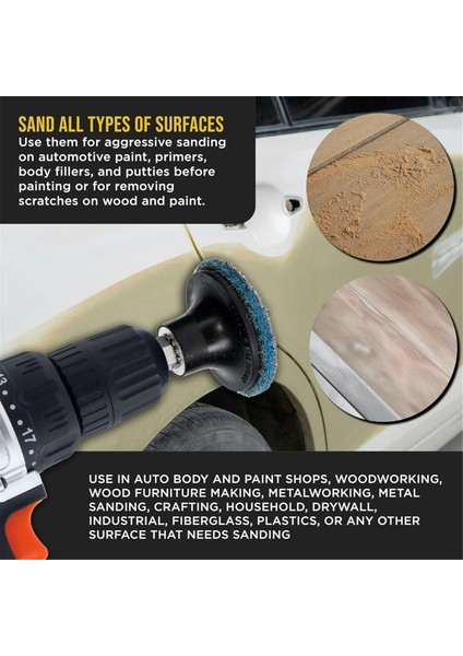 46 Parça 2 Inç Çaplı Kondisyonlama Zımpara Diskleri (Yurt Dışından) indirimleri