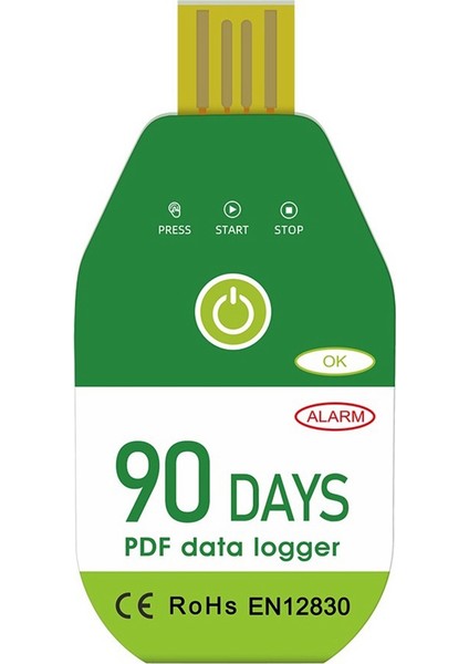 USB Sıcaklık Veri Kaydedici Sıcaklık ve Nem Kaydedici 90 Gün (Yurt Dışından) fırsatları