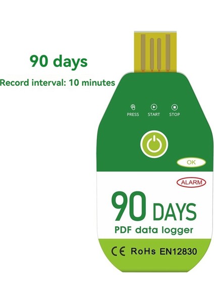 USB Sıcaklık Veri Kaydedici Sıcaklık ve Nem Kaydedici 90 Gün (Yurt Dışından) indirimleri