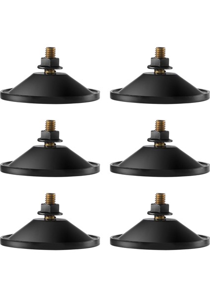 Cam Için Güçlü Vantuzlar, Siyah 2.2 Inç Pencere Vantuzları (Yurt Dışından)