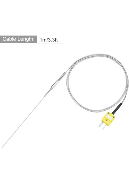 Metre Sıcaklık Sensörü Probu -50 Ila 1100°C,3.3FT Tel 0.5X150MM (Yurt Dışından) fiyatları