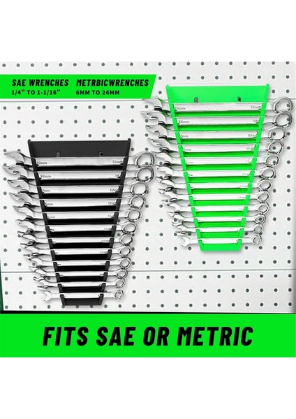 2 Paket Manyetik Anahtar Düzenleyici,anahtar Alet Kutusu,1/4 - 1/16 Inç (Yurt Dışından) indirimleri