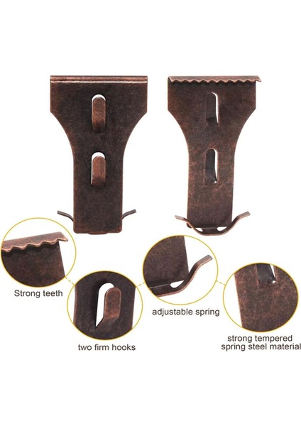 20 Adet Tuğla Kancası Klipsleri, Açık Havada Asmak Için Çelik Tuğla Askısı (Yurt Dışından) fiyatları