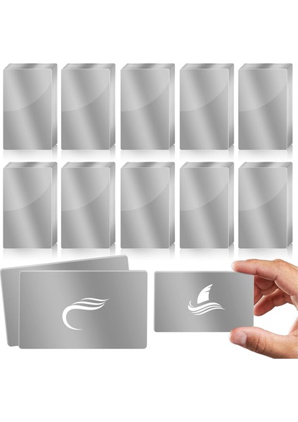 100 Adet Metal Gravür Boş Renkli Alüminyum Levhalar Lazer Gravür A (Yurt Dışından)