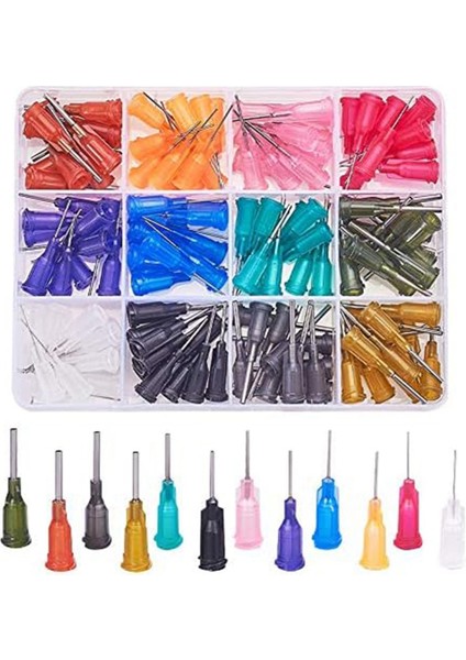 0,5 Inç 12 Farklı Ölçü Iğneleri ve Yem Kilitleri (Yurt Dışından)