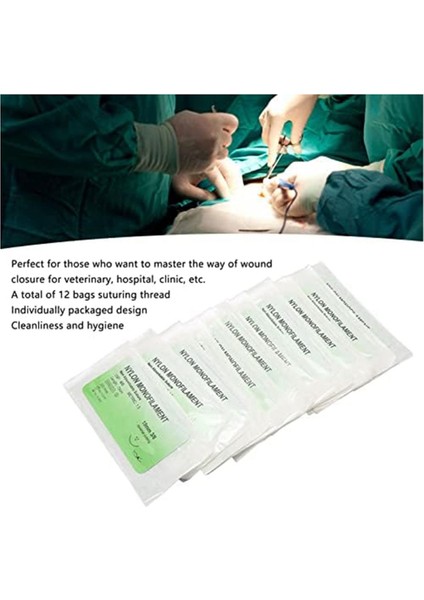 12 Adet Pratik Iplik Bireysel Paket Dikiş Ipliği Seti (4/0) (Yurt Dışından) fiyatları