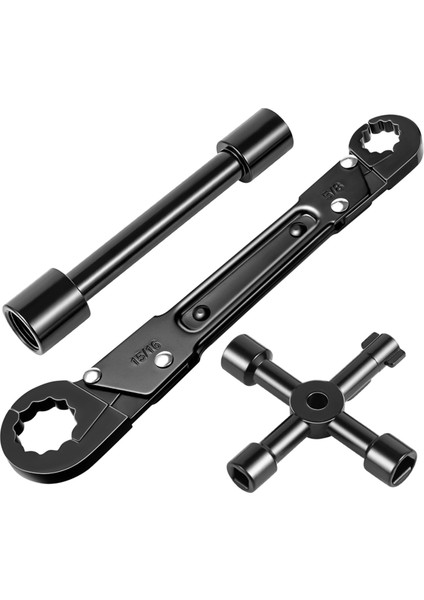 Açı Durdurma Anahtarı Takımı, Sıhhi Tesisat Aletleri, Açı-On Anahtarı Sıhhi Tesisatçı Anahtarı (Yurt Dışından)