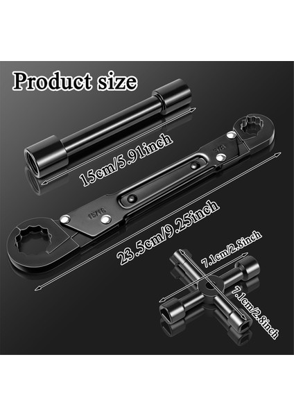 Açı Durdurma Anahtarı Takımı, Sıhhi Tesisat Aletleri, Açı-On Anahtarı Sıhhi Tesisatçı Anahtarı (Yurt Dışından) modelleri