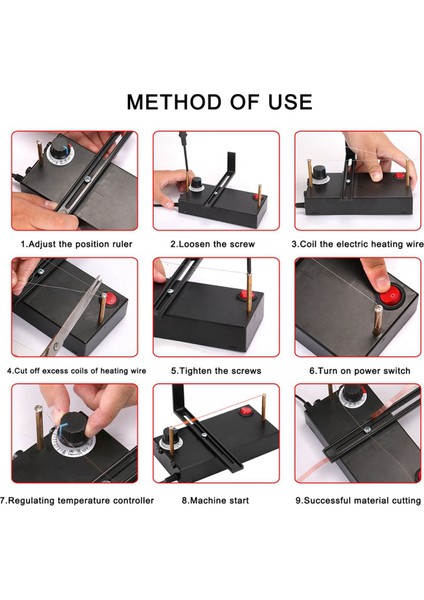 Sıcak Kesme Makinesi Elektrikli Isıtma Teli Kesme Makinesi, Ab Fişi (Yurt Dışından) modelleri