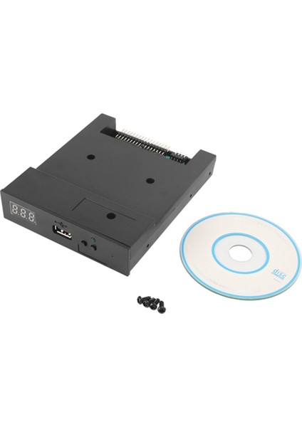SFR1M44-U100K Siyah 3.5 Inç 1.44MB USB SSD Disket Sürücü Emülatörü (Yurt Dışından)