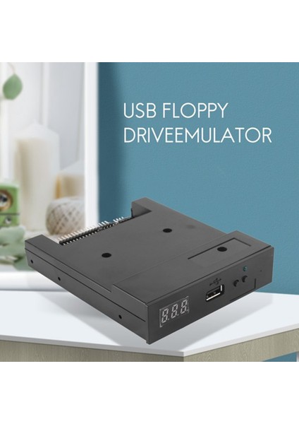 SFR1M44-U100K Siyah 3.5 Inç 1.44MB USB SSD Disket Sürücü Emülatörü (Yurt Dışından) modelleri