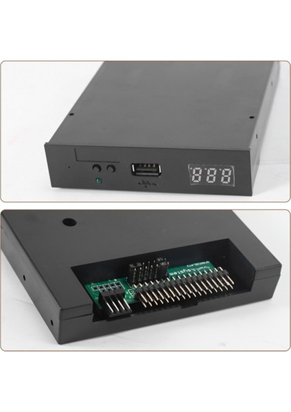 SFR1M44-U100K Siyah 3.5 Inç 1.44MB USB SSD Disket Sürücü Emülatörü (Yurt Dışından) indirimleri