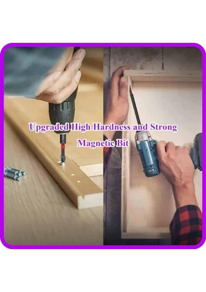 Kaymaz ve Darbeye Dayanıklı Uçlar ve Tornavida Uçları (2 Set) (Yurt Dışından) modelleri