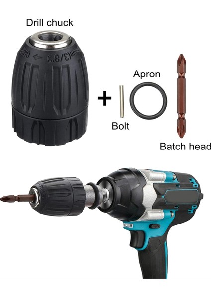 14 Adet Elektrikli Darbeli Anahtar Altıgen Soket Adaptör Takımı (Yurt Dışından) fiyatları