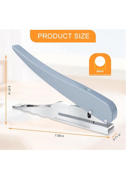 Kağıt Delgeç Taşınabilir El Tipi Uzun Menzilli Delgeç 8mm (Yurt Dışından) indirimleri