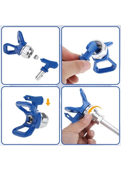 Havasız Boya Püskürtme Uçları,tersine Çevrilebilir Püskürtme Uçları (Yurt Dışından) indirimleri