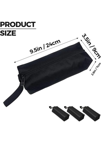 5'li Paket Küçük Alet Çantası Çok Amaçlı Alet Keseleri Alt Fermuarlı Çanta (Yurt Dışından) fırsatları