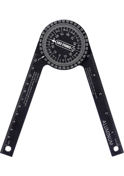360 Derece Yatay Açıölçer Dıy Açı Cetveli (Yurt Dışından) fiyatları
