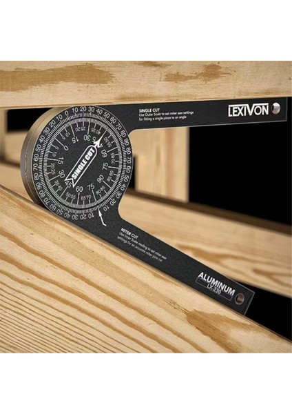 360 Derece Yatay Açıölçer Dıy Açı Cetveli (Yurt Dışından) indirimleri