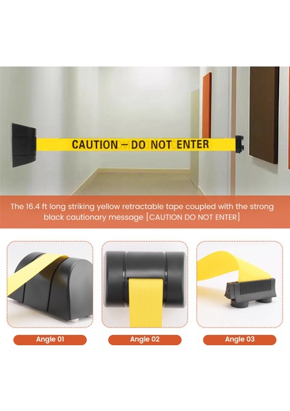 16.4 Ft Manyetik Duvara Monte Geri Çekilebilir Kemer Bariyeri (Yurt Dışından) indirimleri