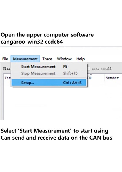 Usb'den Can Modülüne Destek Can Taşınabilir Can Veri Yolu Analizörü V2.0 Sürümü (Yurt Dışından)