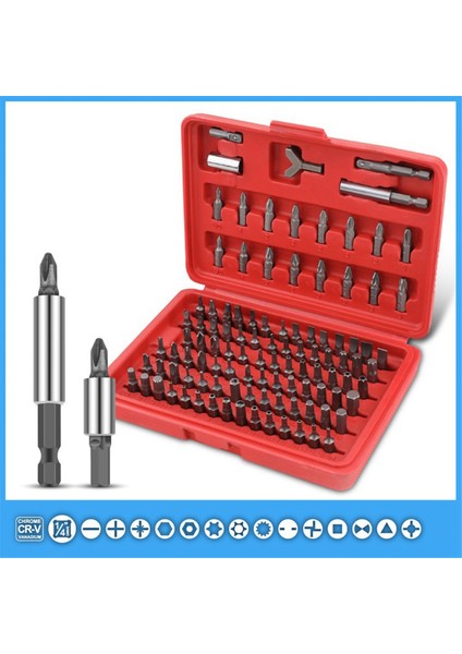 105 Parça Set Erik Altıgen Tornavida Tornavida Soket Alet Kutusu (Yurt Dışından) fiyatları