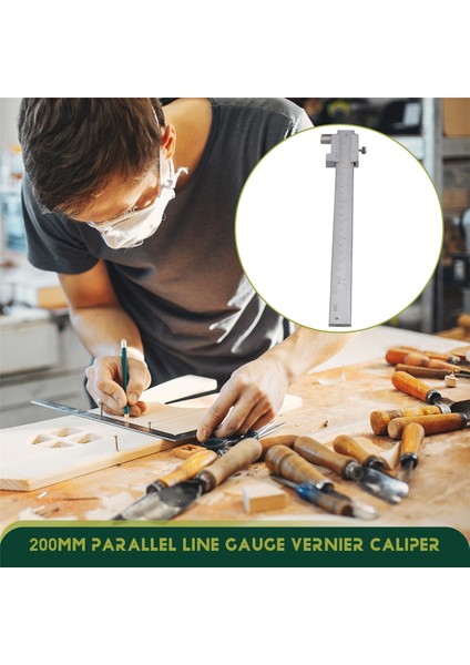 0-200MM Karbür Çizicili Vernier Kumpası (Yurt Dışından) indirimleri