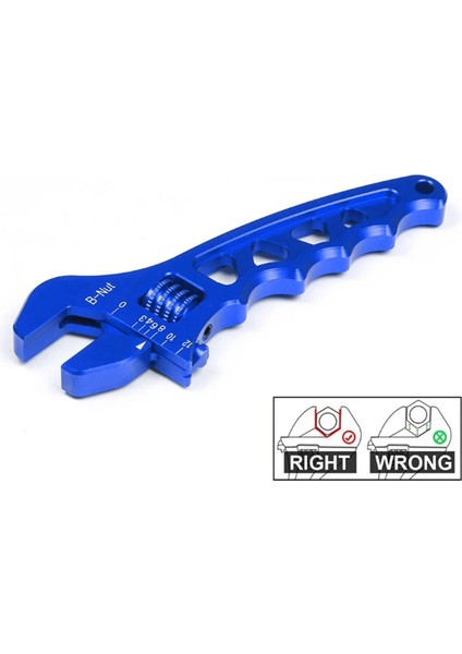 Ayarlanabilir Anahtar AN3-AN12 Montaj Aleti V-Ayarlanabilir Anahtar Mavi (Yurt Dışından) modelleri