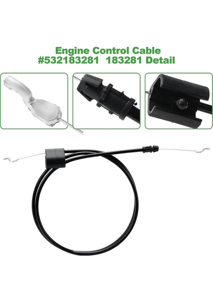 Çim Biçme Makinesine Uygun Motor Bölgesi Kontrol Kablosu (Yurt Dışından) fiyatları