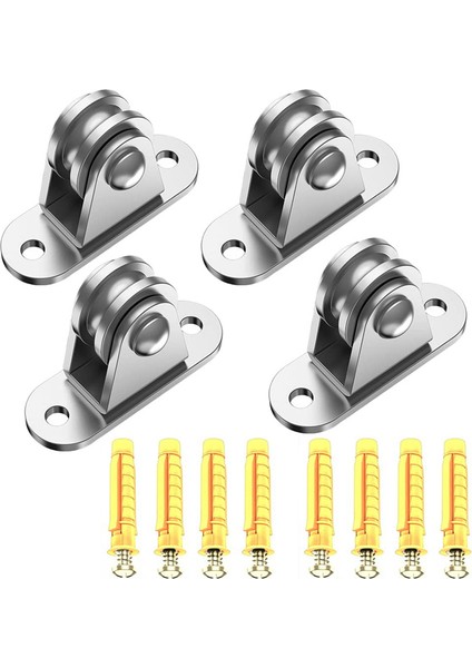 Paslanmaz Çelik Kasnak Bloğu, Küçük Kasnak Bloğu Sessiz Kasnak, 4 Adet (Yurt Dışından)