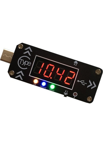 USB Şarj Tetikleyici Şarj Cihazı Voltmetre Ampermetre Pd Şarj Cihazı Için (Yurt Dışından)
