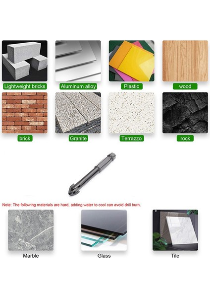 Seramik Matkap Ucu Altıgen Fayans Matkap Ucu (Yurt Dışından) modelleri