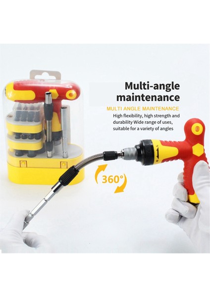 Teleskopik Çok Açılı Bakım Tornavida Kombinasyon Alet Seti (Yurt Dışından) fırsatları