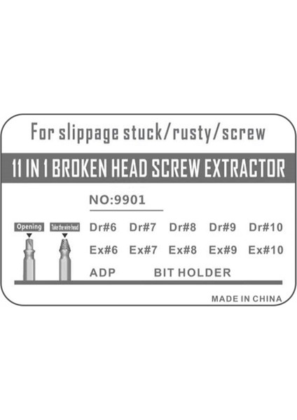 Paslanmış Hasarlı Cıvatayı Çıkarmak Için Kırık Vida Çıkarma Alet Seti (Yurt Dışından) fırsatları