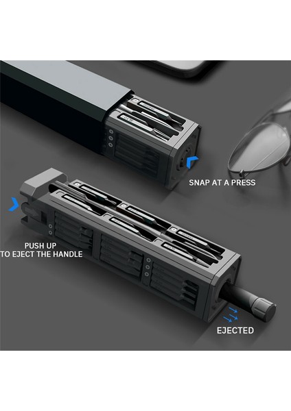 44'ü 1 Arada Çok Işlevli Tornavida Seti Alet Tamir Tornavida Hediye (Yurt Dışından) fırsatları
