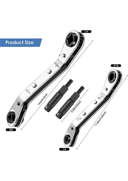 Klima ve Hvac Bakım Anahtarı Için Cırcırlı Anahtar Seti (Yurt Dışından) fiyatları