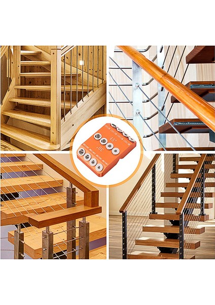 Matkap Kılavuzu 30 45 90 Derece 4 Boyutlu Lag Vida Matkap Takımı Kendin Yap El Sanatları Için (Yurt Dışından) indirimleri