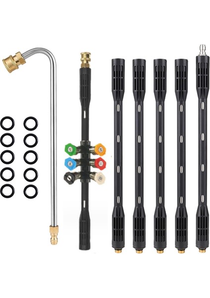 Basınçlı Yıkama Makinesi Uzatma Çubuğu, 1/4ın Zeminden Temizleme Aletleri (Yurt Dışından)