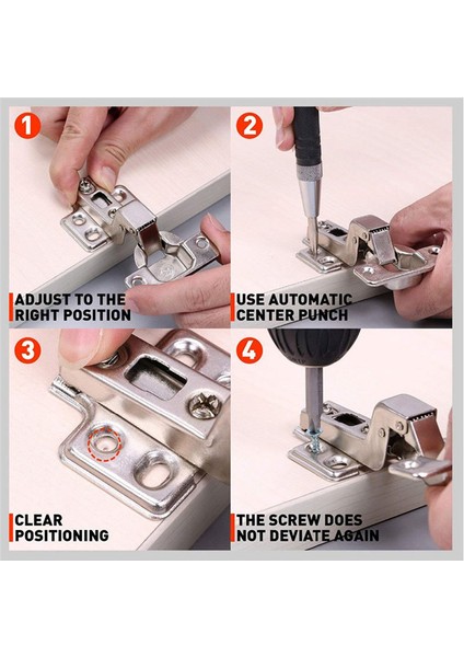 155MM Ağaç Işleme Delgisi Otomatik Merkez Bulucu Cam Kırma Aleti (Yurt Dışından) indirimleri
