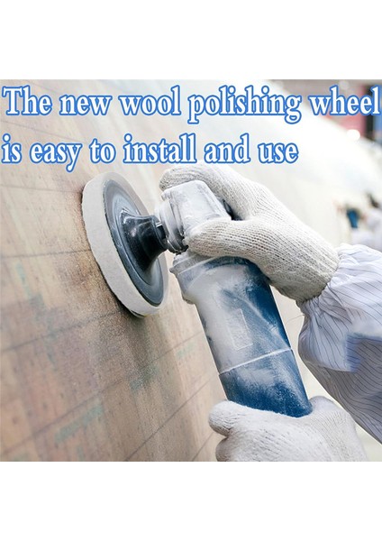 125MM Açı Taşlama Makinesi Için 5 Adet Yün Keçe Parlatma Tekerleği Disk Takımı (Yurt Dışından) modelleri