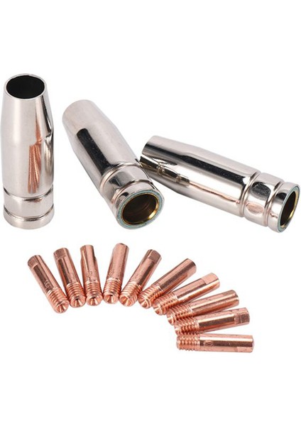 35 Adet 15AK Kaynak Torç Sarf Malzemeleri 1.2mm Mıg Torç Gaz Nozulu (Yurt Dışından) fırsatları