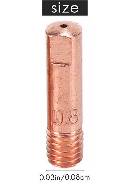 35 Adet 15AK Kaynak Torç Sarf Malzemeleri 1.2mm Mıg Torç Gaz Nozulu (Yurt Dışından) indirimleri