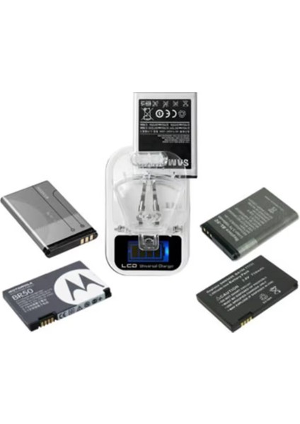 Universal Şarj Aleti 2xusb Akıllı Pil/batarya Şarj Aleti Pil Şarj Akrep Şarj Cihazı modelleri