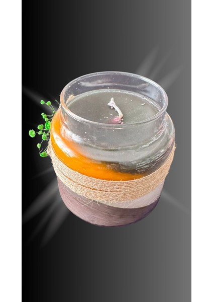 4 Çakra Meditasyon Ritüeli 10X10 Cam Sunumda Katmanlı Dekoratif Mum fırsatları