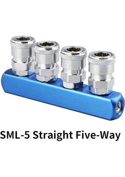 Pnömatik Distribütör 4 Yollu Hava Hortumu Hızlı Bağlantı Bağlantı Aracı (Yurt Dışından) modelleri